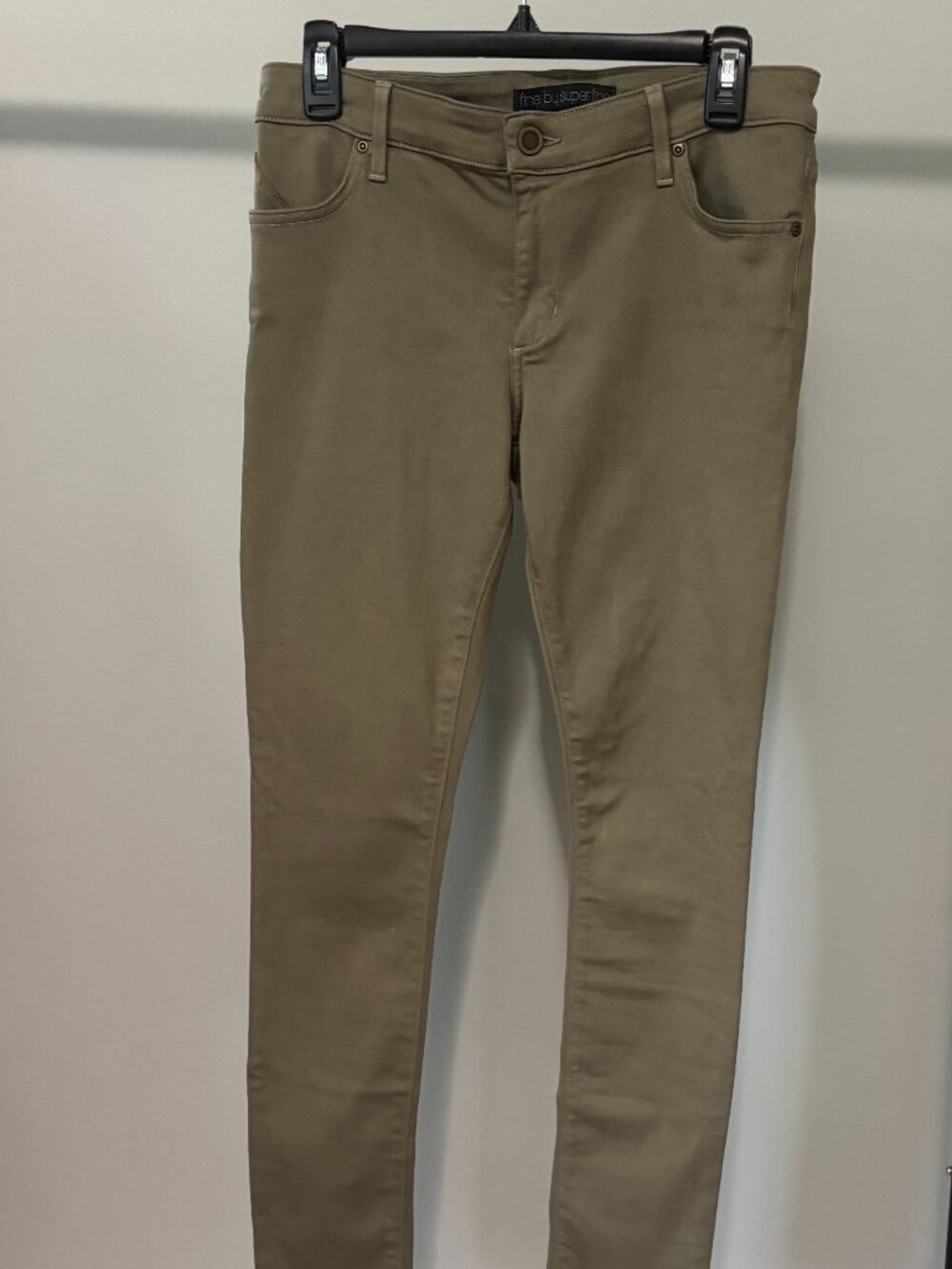 Fine by Superfine NWT Olive Green Skinny Jeans Size 28 NWT